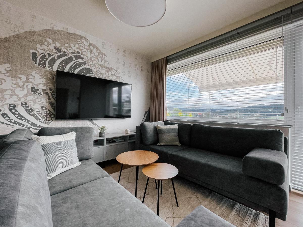 Penthouse Sloneczna Rapsodia - Blisko Parku Zdrojowego - Duzy Taras Na Dachu - Piekny Widok - Winda - Garaz Apartment Rabka Exterior foto